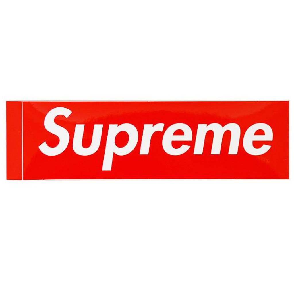 Supreme box on sale logo sticker stockx